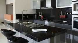 siyah granit mutfak tezgahı nasıl temizlenir
